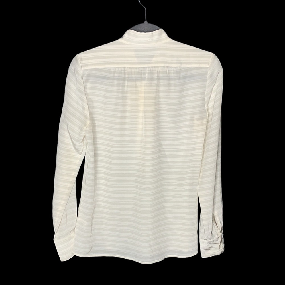 J Crew 100% Silk Blouse Size 2 - Picture 2 of 7